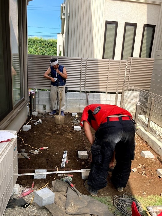 東京都 お庭リフォームの打ち合わせをしてきました 有限会社サタケ工業 埼玉県和光市 求人採用新卒 キャリア アルバイト パートの採用ページです